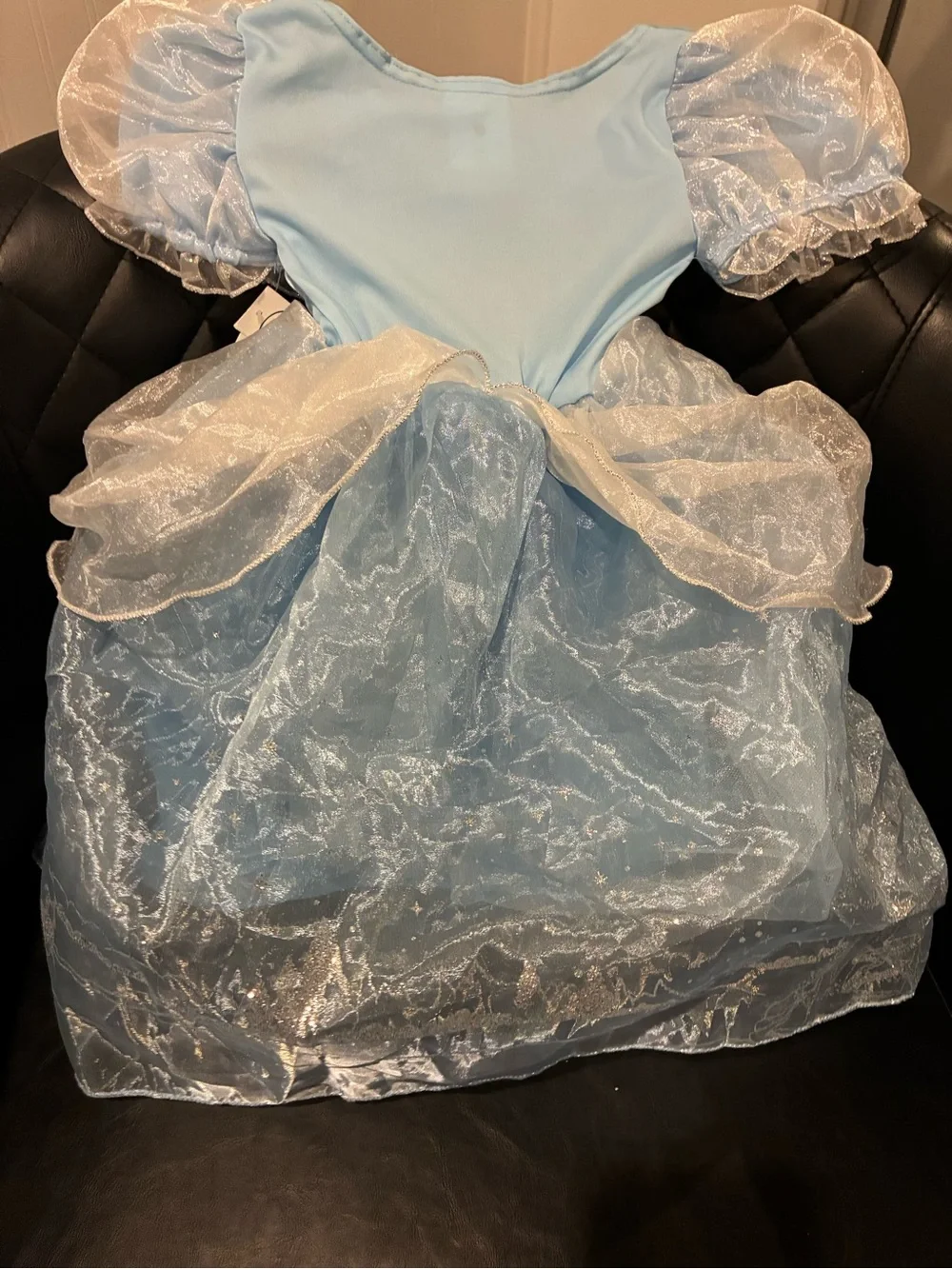 Disney Cinderella Light Blue Sparkle Princess Dress